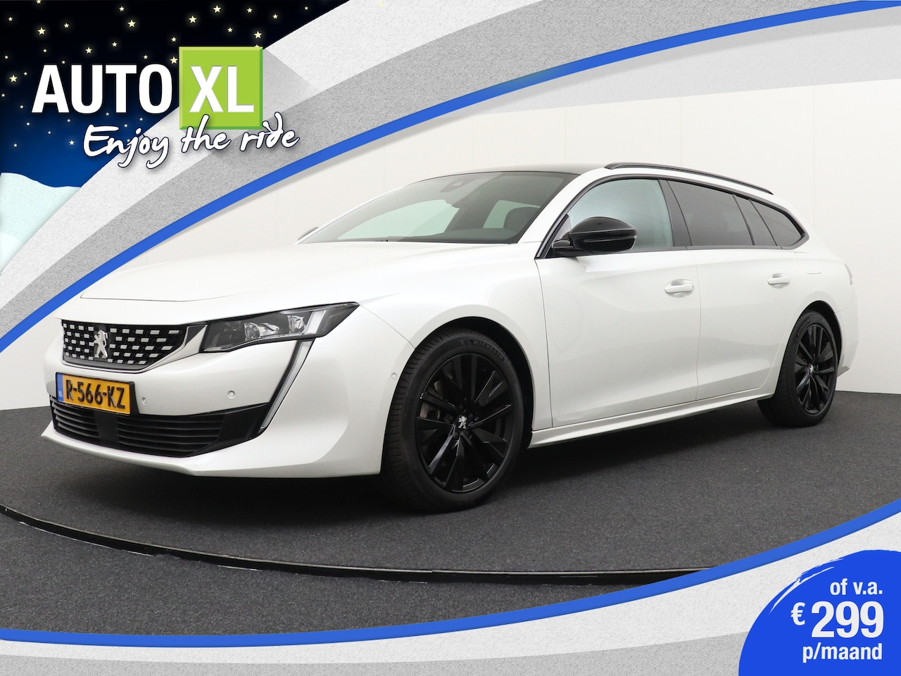 Peugeot 508 SW - 1.6 HYbrid GT Line Camera Dodehoek Adapt. Cruise LMV 18' - AutoWereld.nl