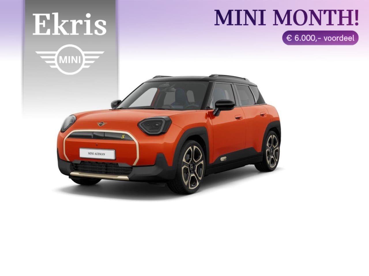 MINI Aceman - SE Favoured Trim + Package XL - AutoWereld.nl