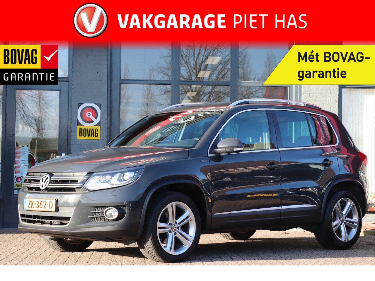 Volkswagen Tiguan - 1.4 TSI Lounge| 160-PK| | Clima-Airco | Navigatie | Trekhaak | Incl. BOVAG Garantie | Park - AutoWereld.nl