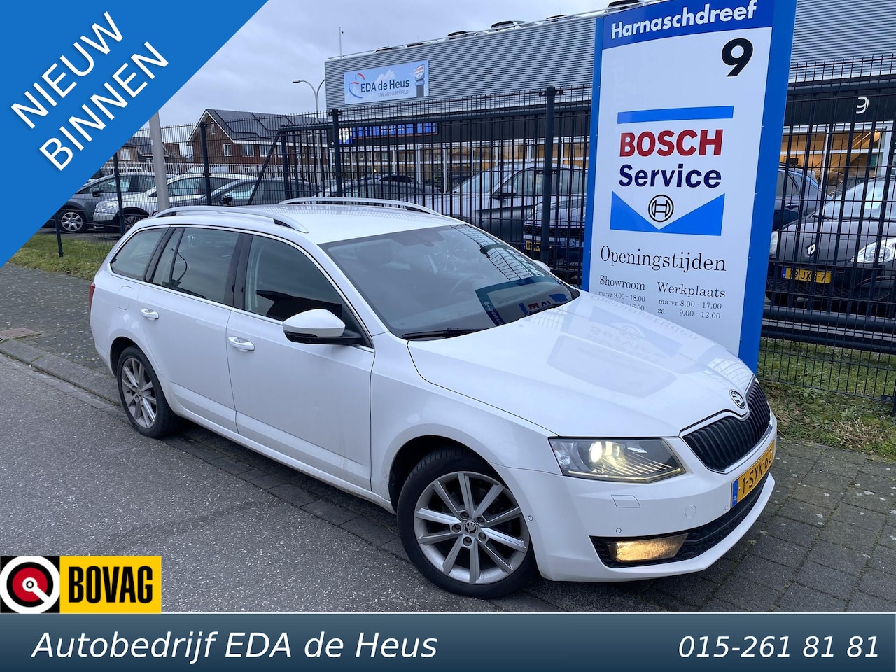 Skoda Octavia Combi - 1.2 TSI Greentech Elegance Businessline NL-auto met o.a. Canton Premium Sound, trekhaak, s - AutoWereld.nl