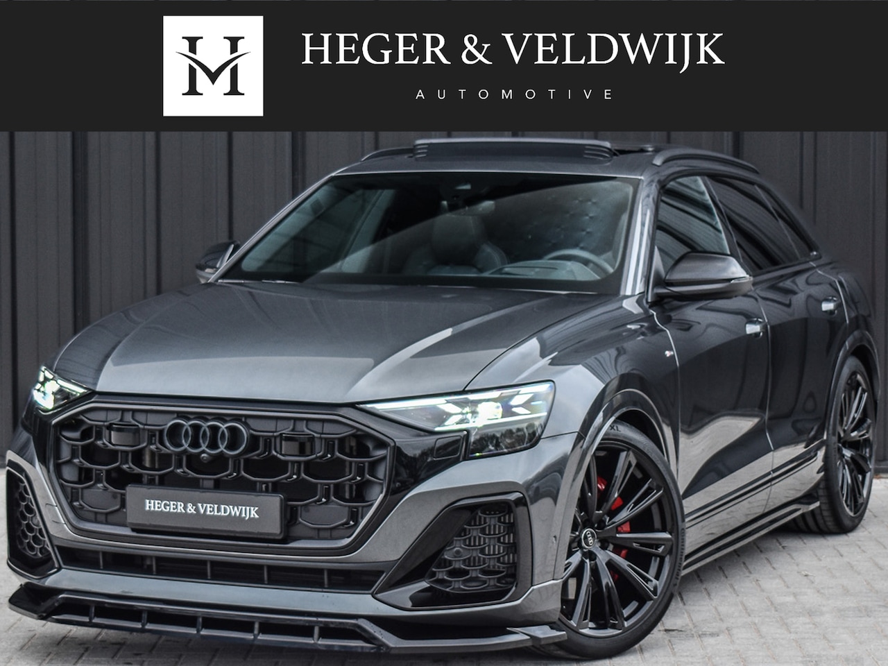 Audi Q8 - 60 TFSI e Competition | PANORAMADAK | 4 WIEL BESTURING | MASSAGESTEOLEN | STOEL- VERWARMIN - AutoWereld.nl