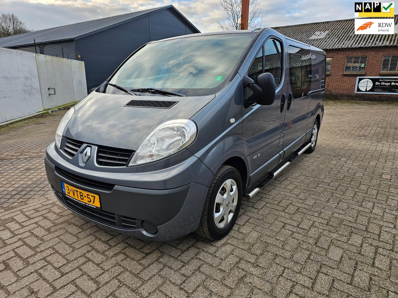 Renault Trafic - 2.0 dCi T29 L2H1 2.0 dCi T29 L2H1,Apk,trekhaak,Airco,Navi,Dubbelcabine - AutoWereld.nl