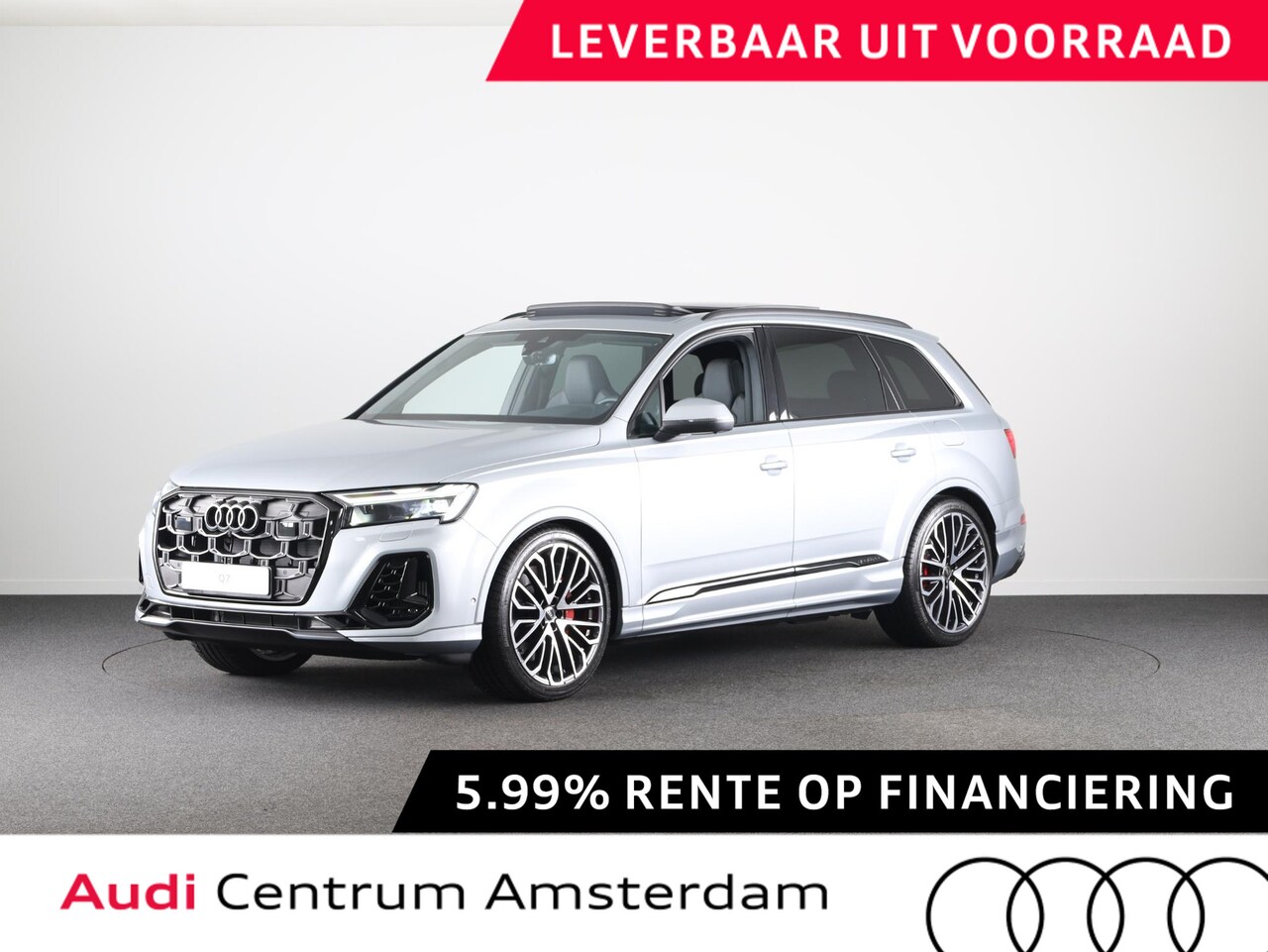 Audi Q7 - 55 TFSI e quattro Pro Line S Panoramadak, comfortsleutel, trekhaak, optiekpakket zwart plu - AutoWereld.nl