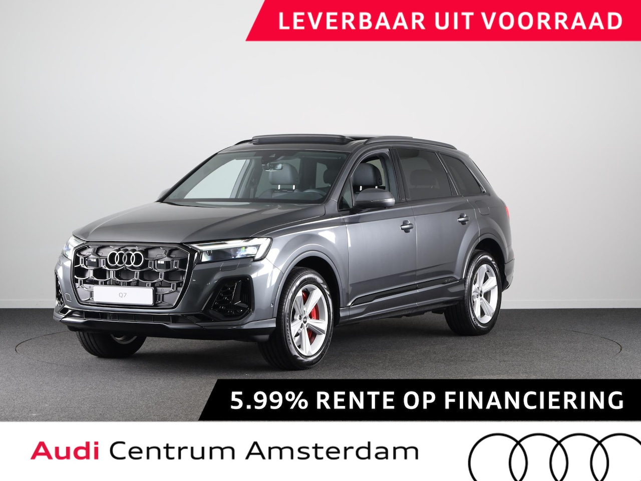 Audi Q7 - 55 TFSI e quattro Pro Line S Panoramadak, adaptive cruisecontrol, B&O soundsysteem, optiek - AutoWereld.nl