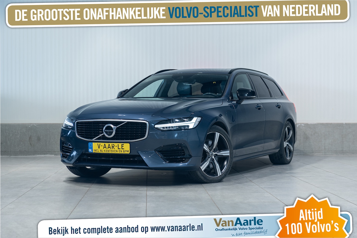 Volvo V90 - T8 R-Design Trekhaak ACC 390pk - AutoWereld.nl