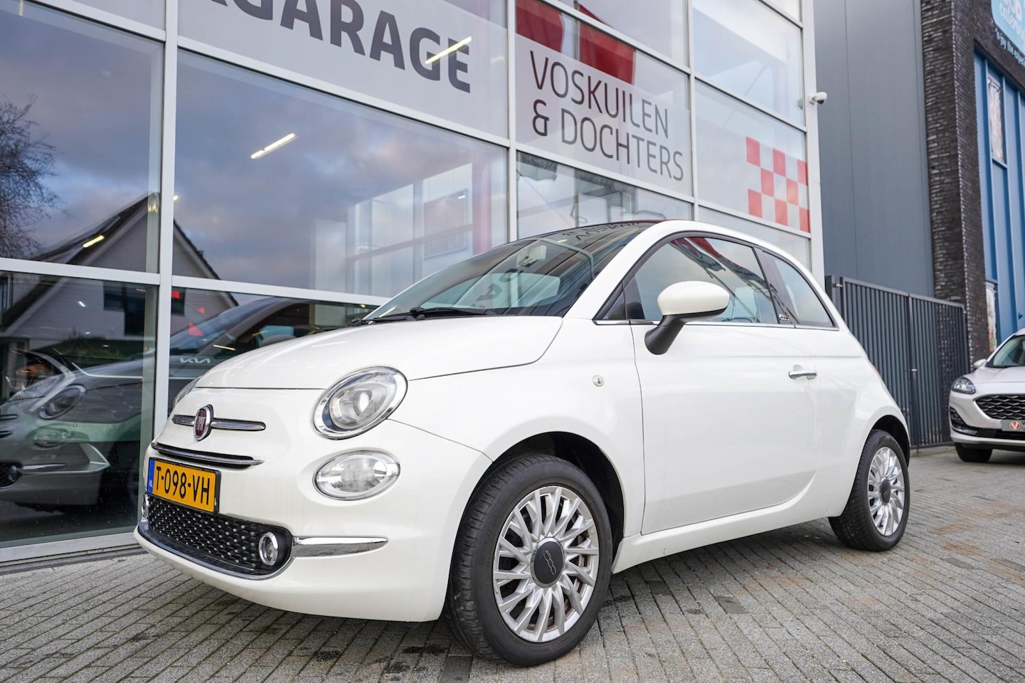 Fiat 500 - 1.2 Lounge Navi Cabrio - AutoWereld.nl