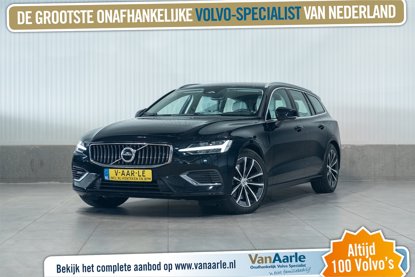 Volvo V60 - T6 Aut. Long Range Google Besturing ACC Standkachel Leder 399pk - AutoWereld.nl