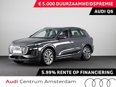 Audi Q6 e-tron - Advanced edition performance 100 kWh Tech Plus pakket, sportstoelen met leder, bumpers in