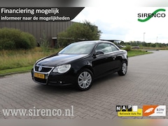 Volkswagen Eos - 1.4 TSI trekhaak cabrio elektrisch dak panodak 6-bak climate control sportzetels