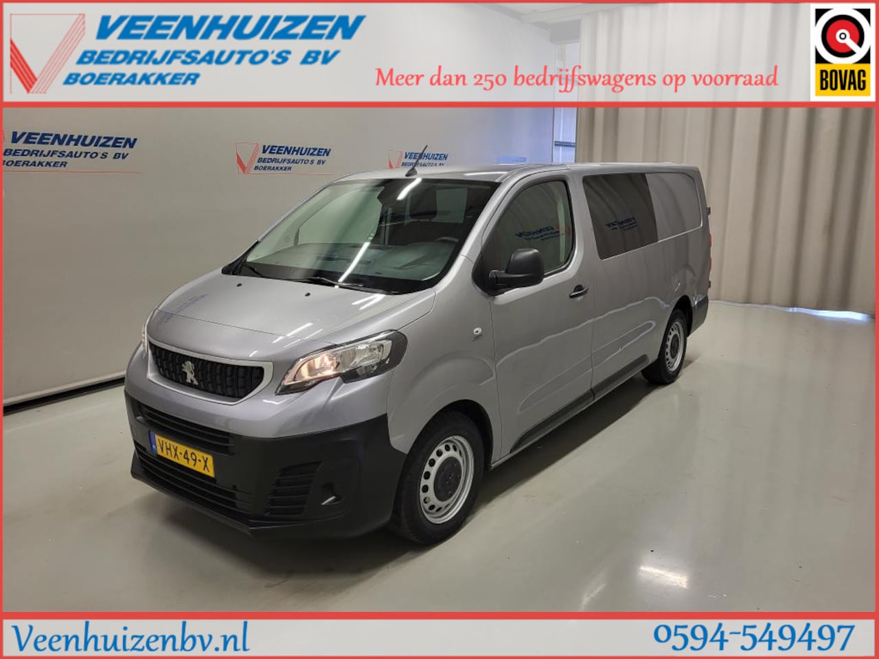 Peugeot Expert - 2.0BlueHDI L3/H1 Dubbele Cabine Euro 6! - AutoWereld.nl