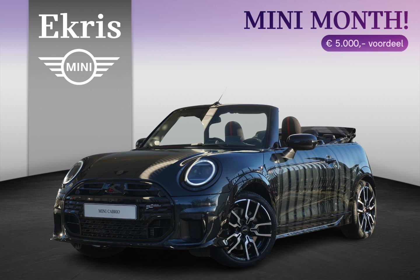 MINI Cabrio - C John Cooper Works Trim + Package XL + MINI Month - AutoWereld.nl