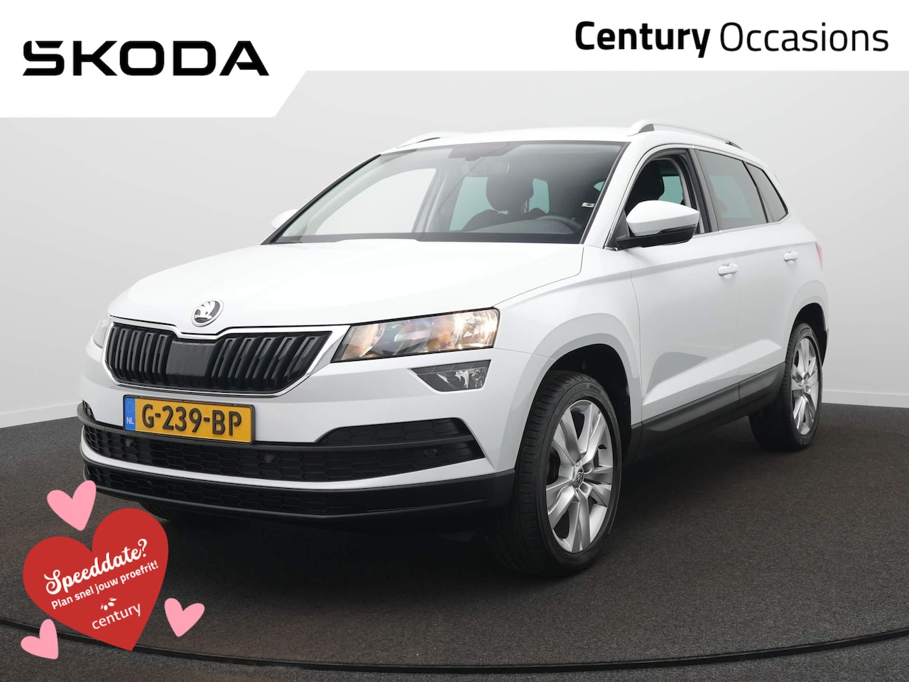 Skoda Karoq - 1.0 TSI Ambition Business DSG / Sensoren / Climate / Trekhaak / Navi - AutoWereld.nl