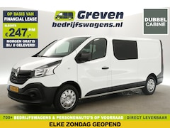 Renault Trafic - 1.6 dCi T29 L2H1 | Dubbele Cabine | 6 Persoons | Airco Cruise Trekhaak PDC Elektrpakket