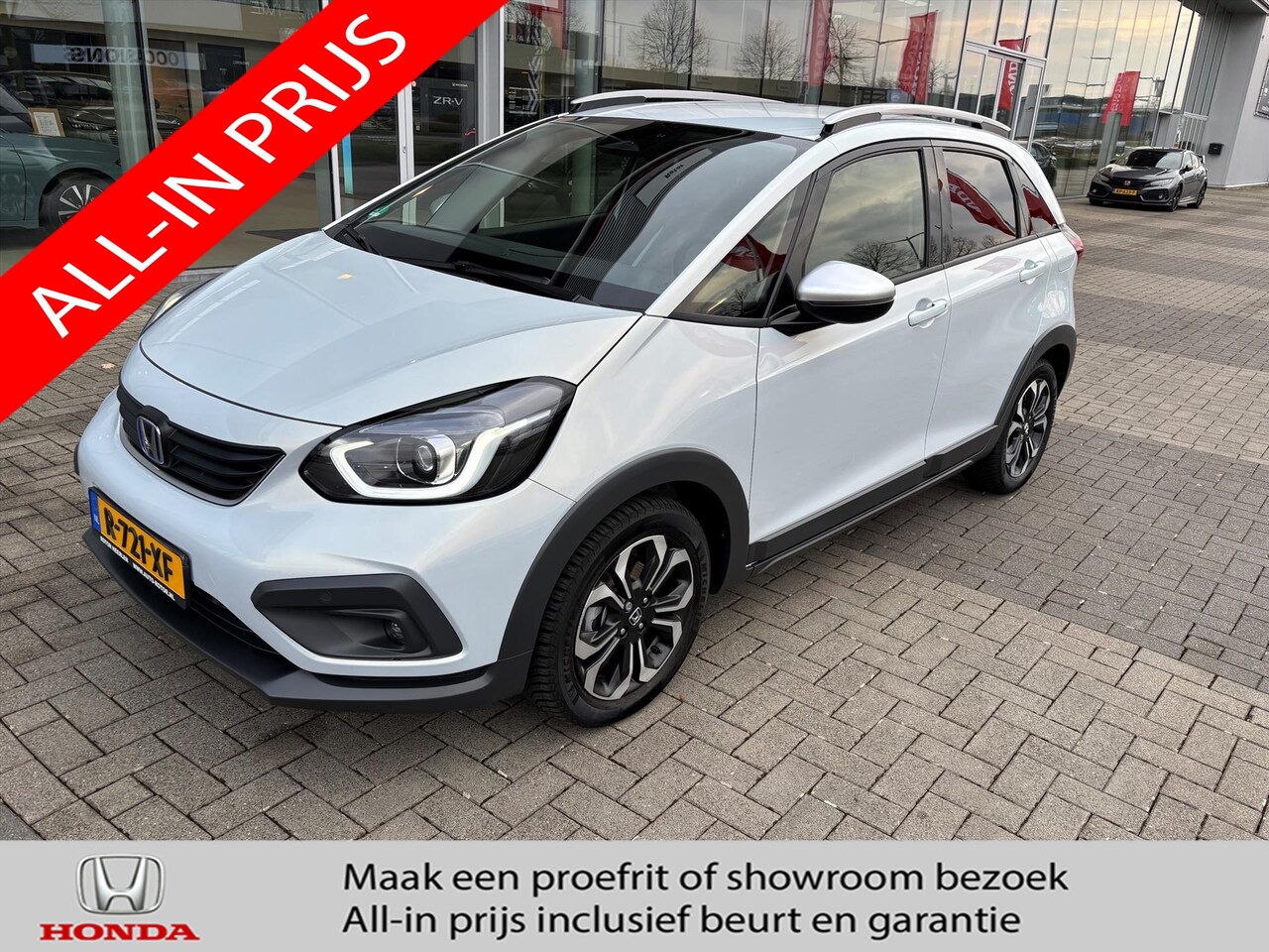 Honda Jazz - 1.5 e:HEV Hybrid Crosstar | P.Cam | Navi | Pdc - AutoWereld.nl