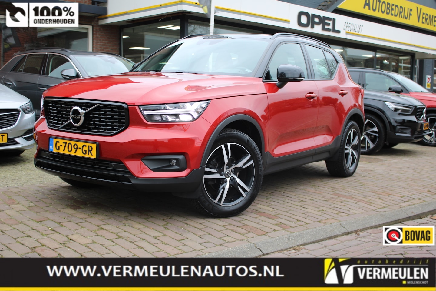 Volvo XC40 - T3 163PK Geartronic R-Design + 18"/ Navi/ Clima/ Full-LED/ Camera/ Trekhaak/ NL auto - AutoWereld.nl