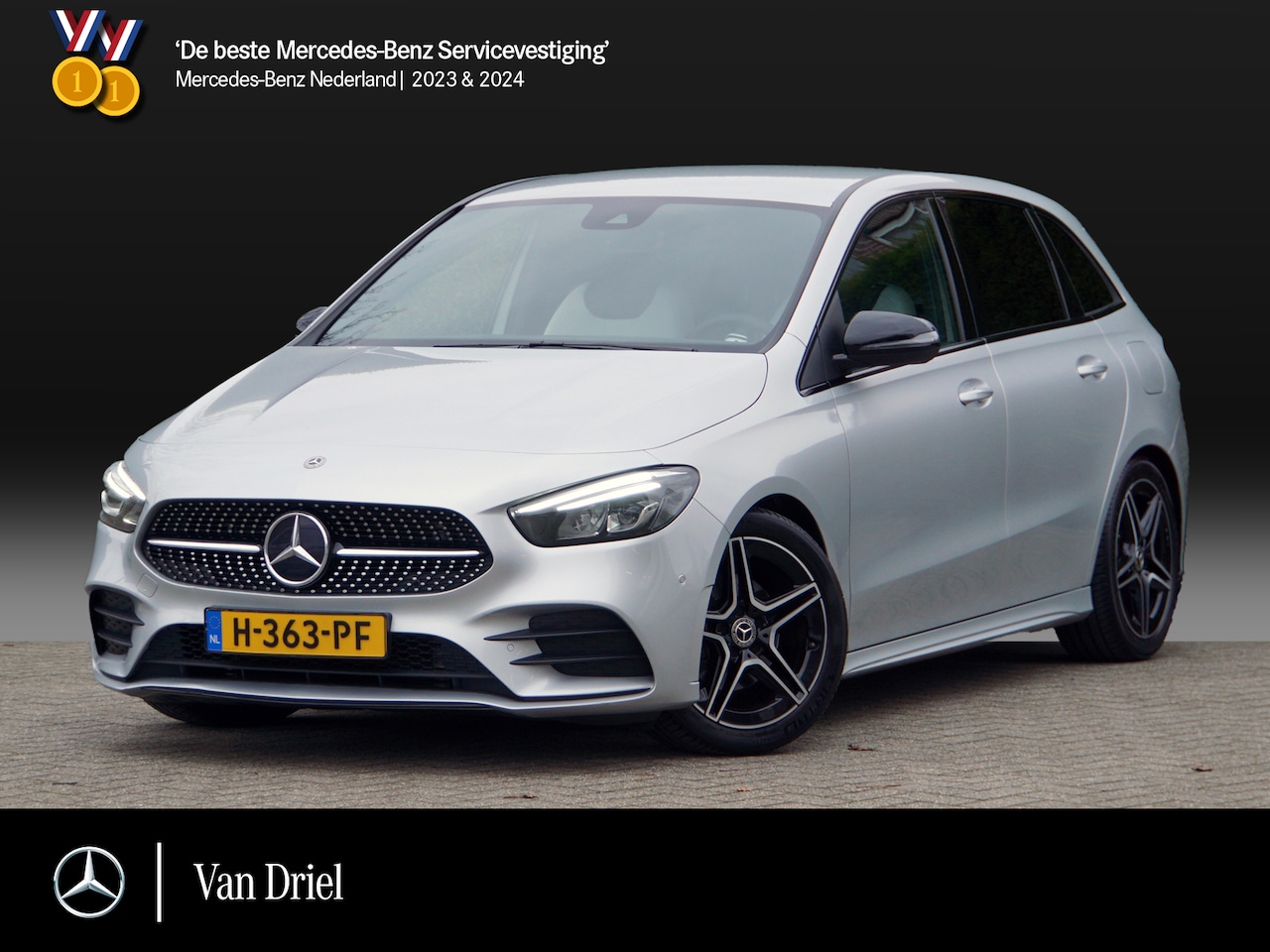 Mercedes-Benz B-klasse - B 200 AMG line | Distronic Dodehoek Sfeerverlichting - AutoWereld.nl