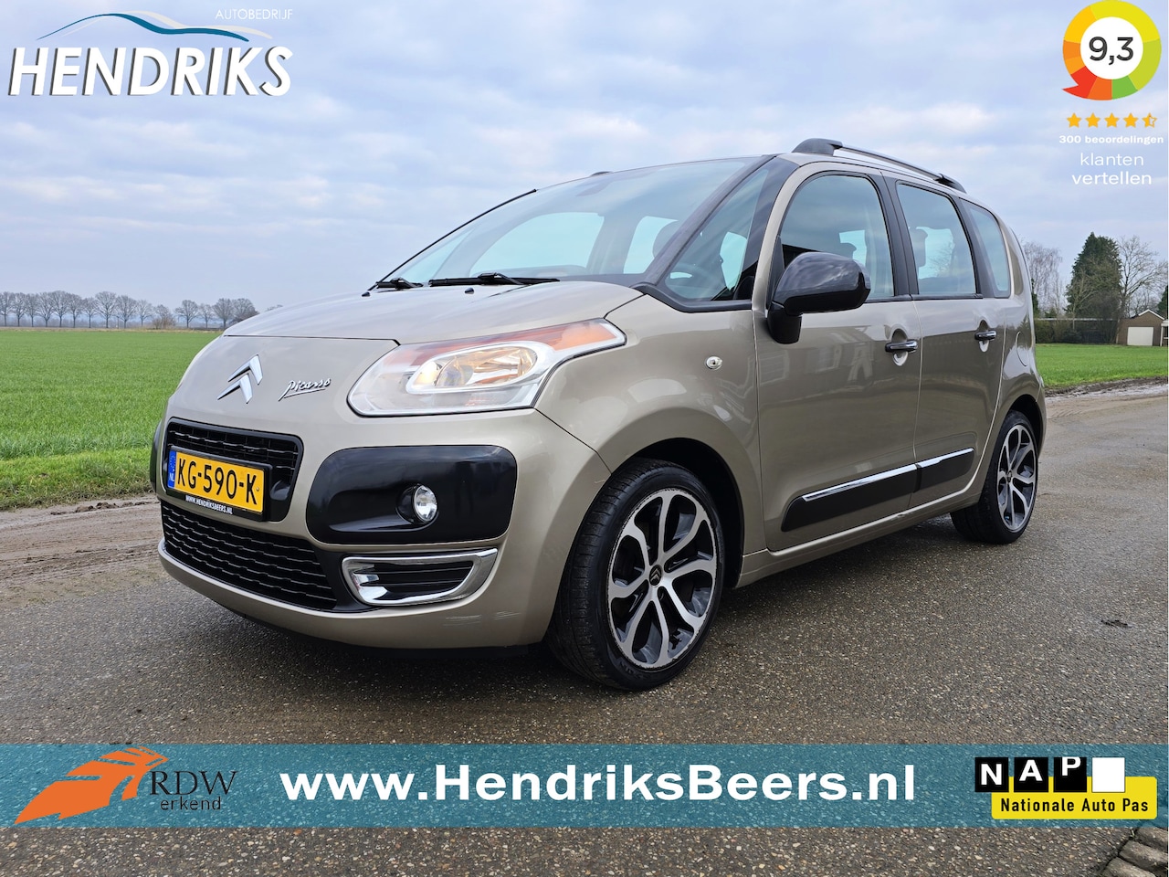 Citroën C3 Picasso - 1.4 VTi Tendance - 96 Pk - Euro 5 - Airco - Cruise Control - AutoWereld.nl