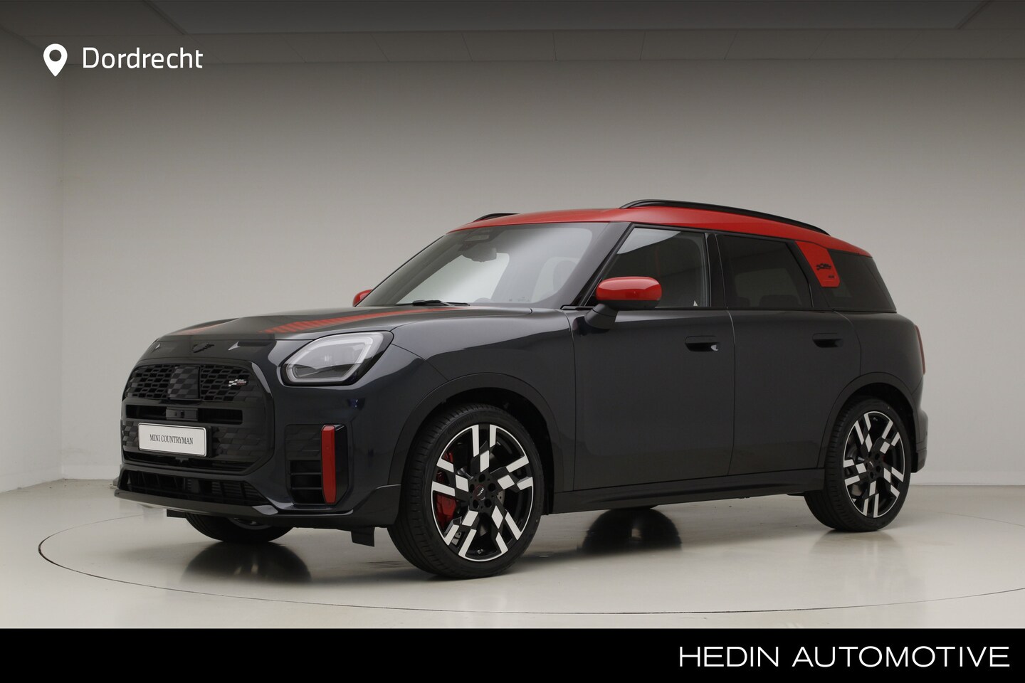 MINI Countryman - John Cooper Works ALL4 | JCW Pack | Sport Stripes rood | Pakket XL - AutoWereld.nl