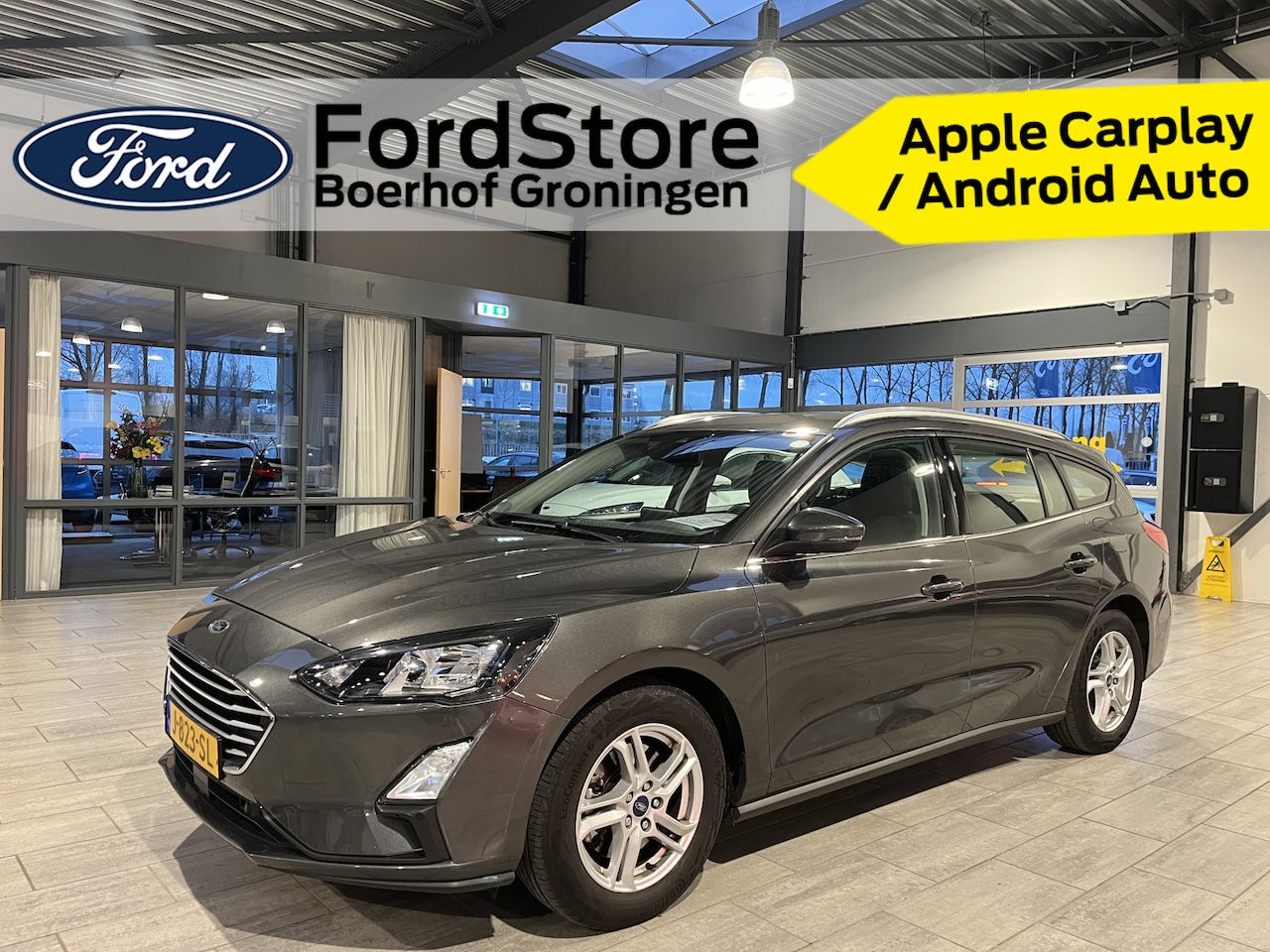 Ford Focus Wagon - EcoBoost 100PK Trend Edition Business | Camera I Draadloos lader I Navi I Cruise I PDC - AutoWereld.nl