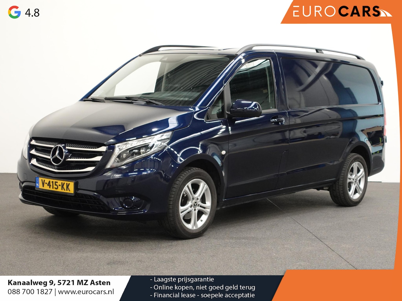 Mercedes-Benz Vito - 114 CDI Lang Business Ambition Navigatie Camera LED Airco Cruise control Trekhaak - AutoWereld.nl