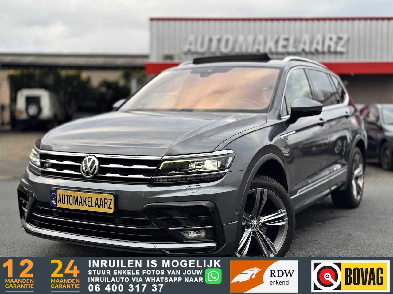 Volkswagen Tiguan Allspace - 1.5 TSI Highline NAP AUTO R Line PANO - AutoWereld.nl