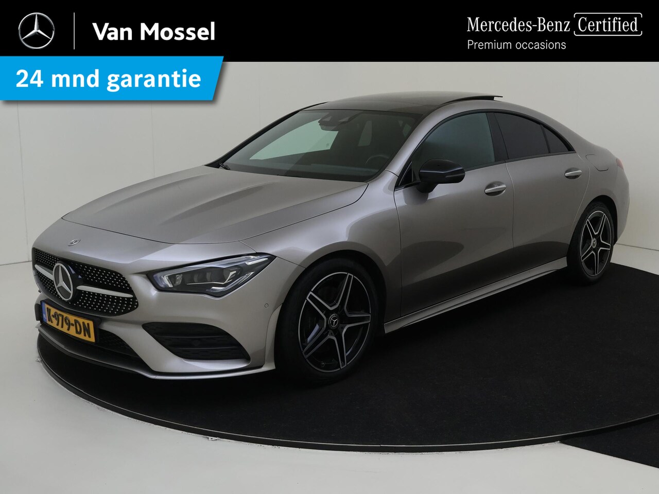 Mercedes-Benz CLA-Klasse - 200 Business Solution AMG / Panorama Dak / Memory / Parkeercamera / Nightpakket / Sfeerver - AutoWereld.nl