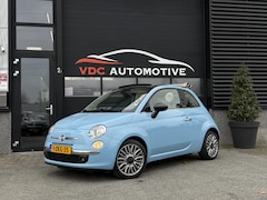 Fiat 500 C - 0.9 TwinAir Turbo Automaat | Bruin Leder | Xenon | Parkeersensoren | Cabriolet | Klimaatre