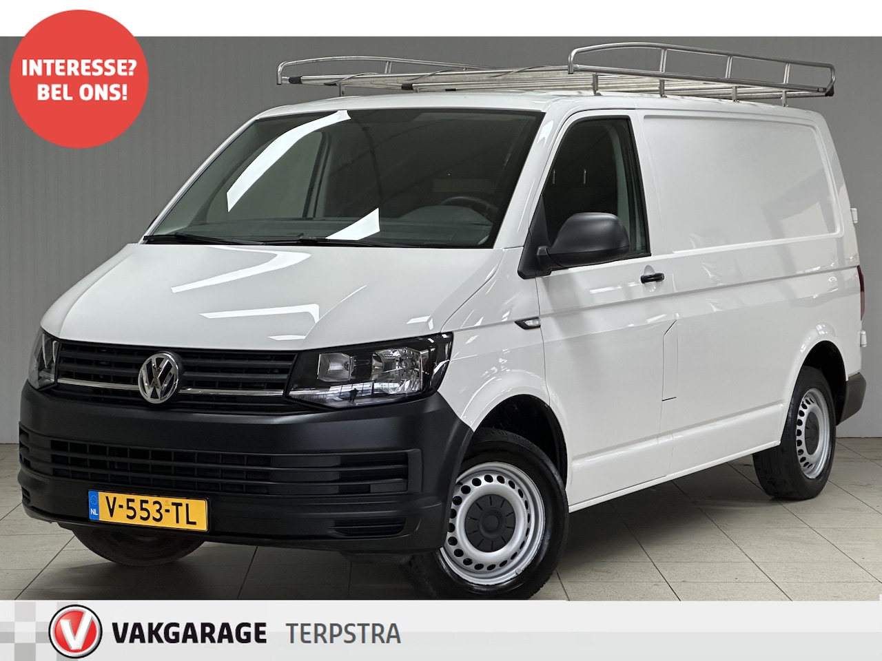 Volkswagen Transporter - 2.0 TDI L1H1 Economy/ Trekhaak/ Zij-Schuifdeur rechts/ Imperiaal/ Airco/ Cruise/ Elek. pak - AutoWereld.nl