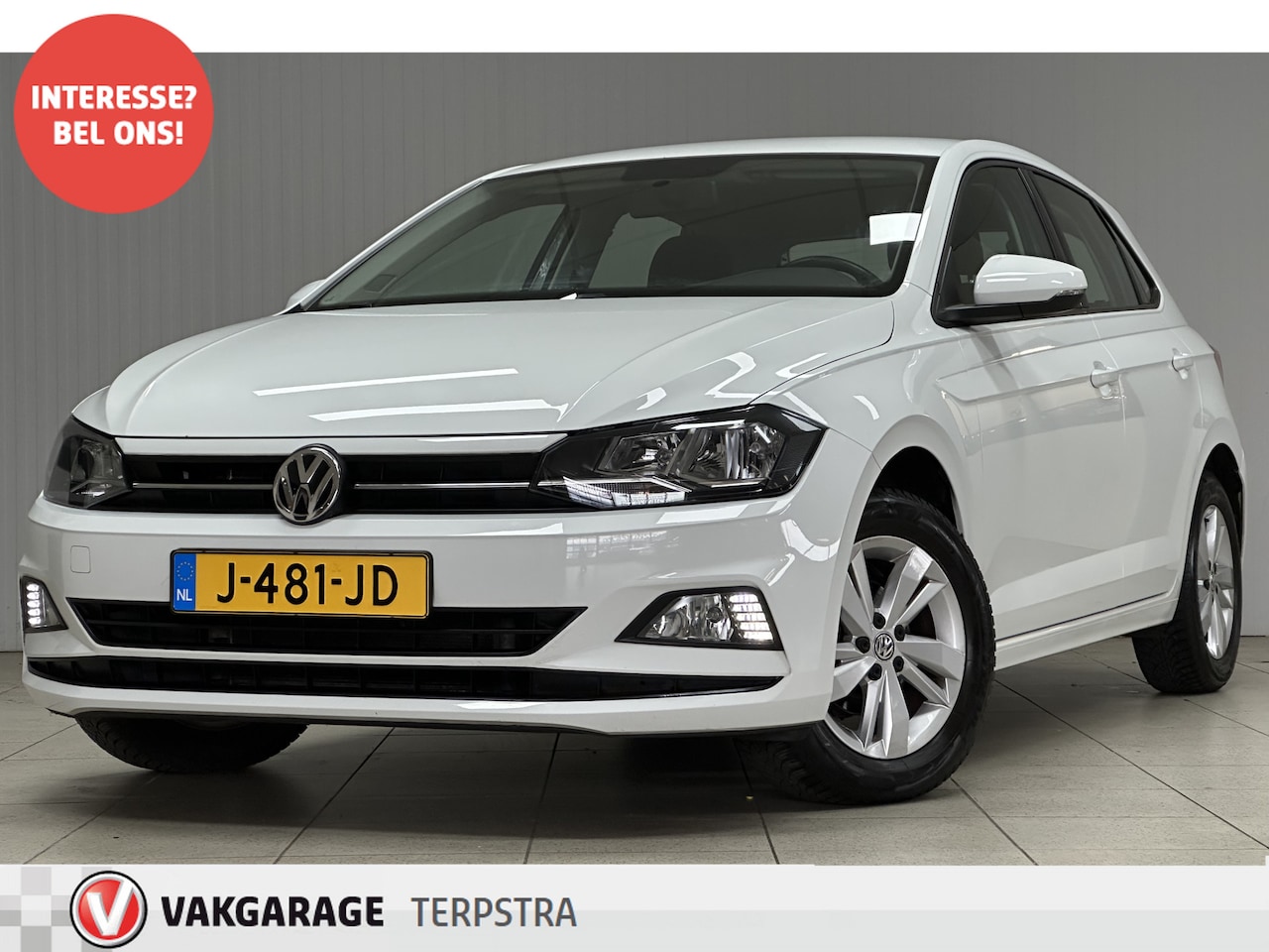 Volkswagen Polo - 1.0 TSI Comfortline/ 15'' LMV/ Apple + Android/ DAB+/ Navi/ Airco/ Adaptive Cruise/ Elek. - AutoWereld.nl