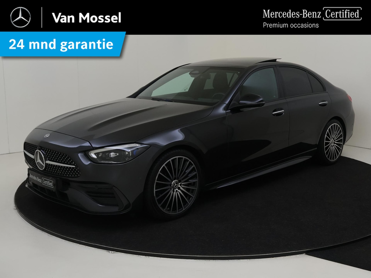 Mercedes-Benz C-klasse - 200 Launch Edition AMG Line / Premium/ Panoramadak/ Night/ 19 inch/ Burmester/ Memory - AutoWereld.nl