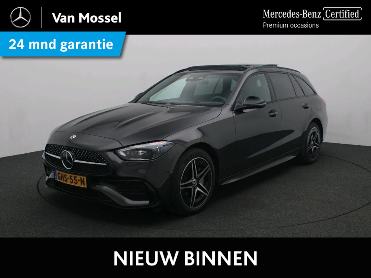 Mercedes-Benz C-klasse Estate - 300 e Star Edition AMG Line Wordt Verwacht!  / Panorama dak / Memory Seats / Burmester / P - AutoWereld.nl