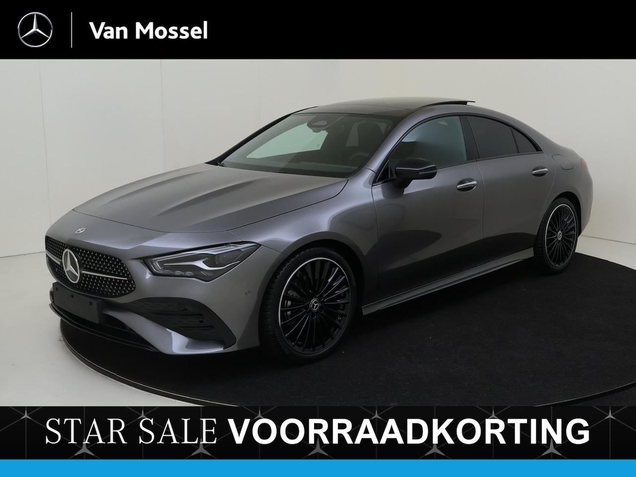 Mercedes-Benz CLA-Klasse - 180 Star Edition AMG Line / Panoramadak/ Night/ 19 inch - AutoWereld.nl