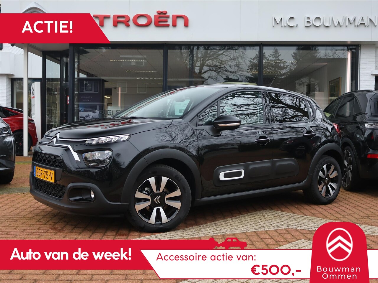 Citroën C3 - *Auto v/d Week Actie!* PureTech 83PK S&S Max, Rijklaarprijs | Navigatie | Comfort Seats | - AutoWereld.nl