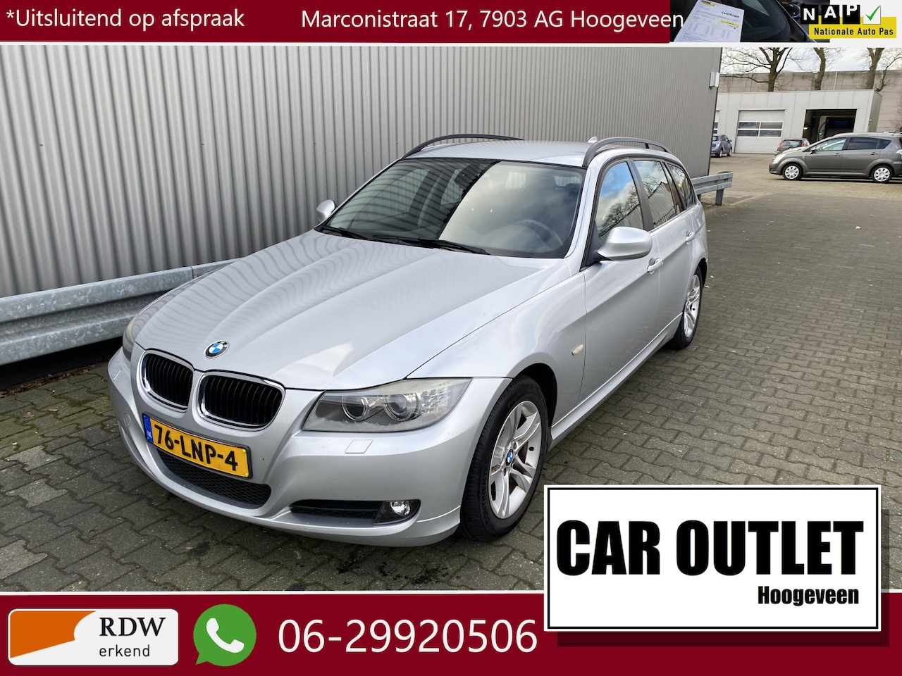 BMW 3-serie Touring - 318i Business Line NAP, 2e Eignr, Clima, Navi, CC, PDC, LM, nw. APK – Inruil Mogelijk – - AutoWereld.nl