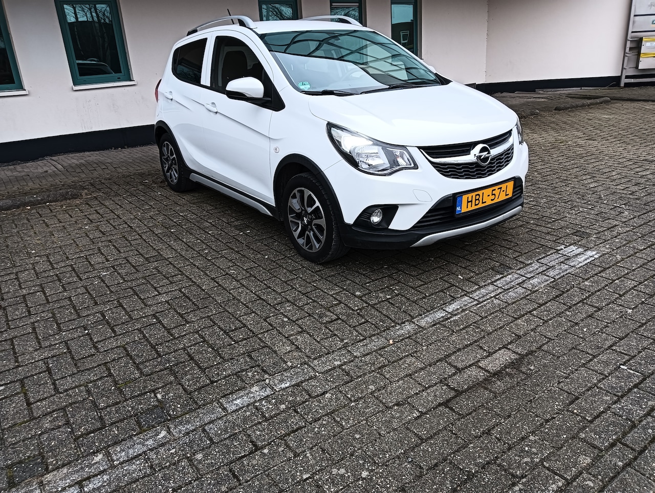 Opel Karl - 1.0 Rocks Online Edition Airco. Cruise control .Stoelverwarming. - AutoWereld.nl