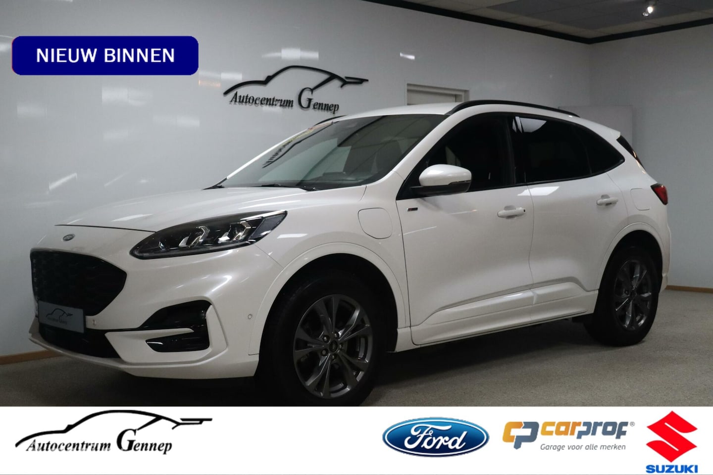 Ford Kuga - 2.5 PHEV ST-Line | Platinum White | - AutoWereld.nl