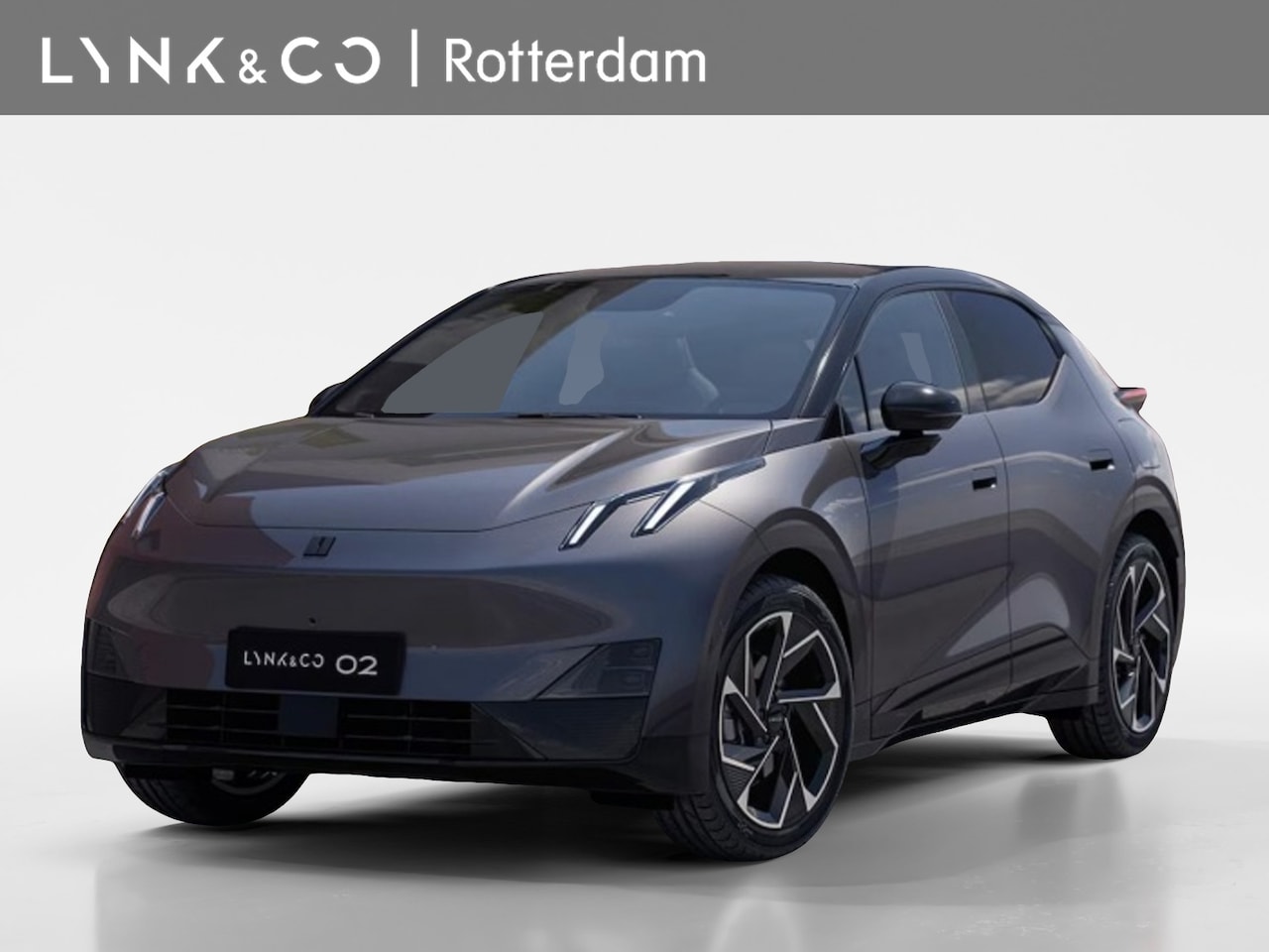 Lynk & Co 02 - | GRID GREY | More 66 kWh | NIEUW! | Panoramadak | 360° Camera | - AutoWereld.nl