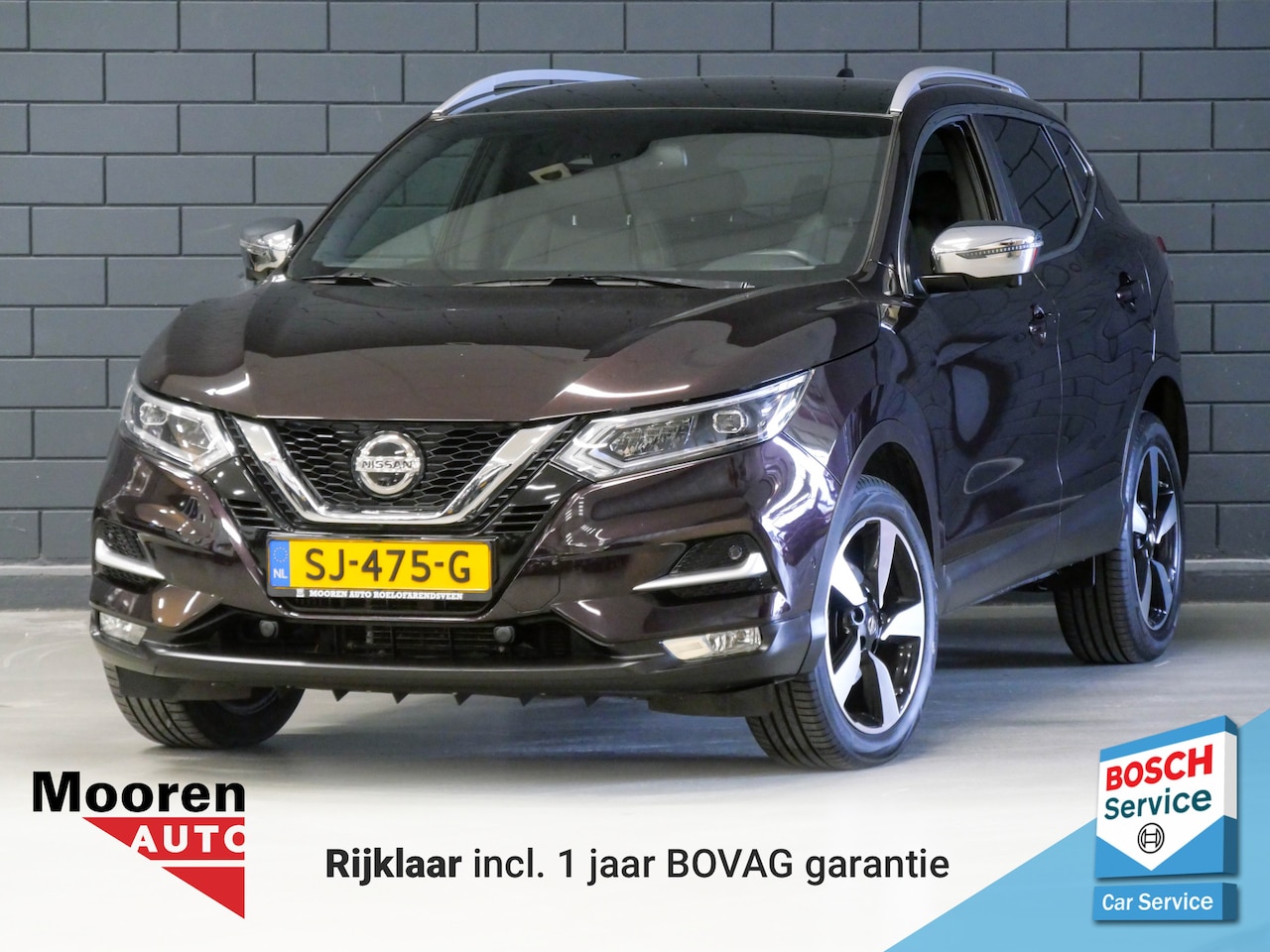 Nissan Qashqai - 1.2 116PK Automaat Business Edition | LEDER | PANODAK | TREKHAAK | - AutoWereld.nl