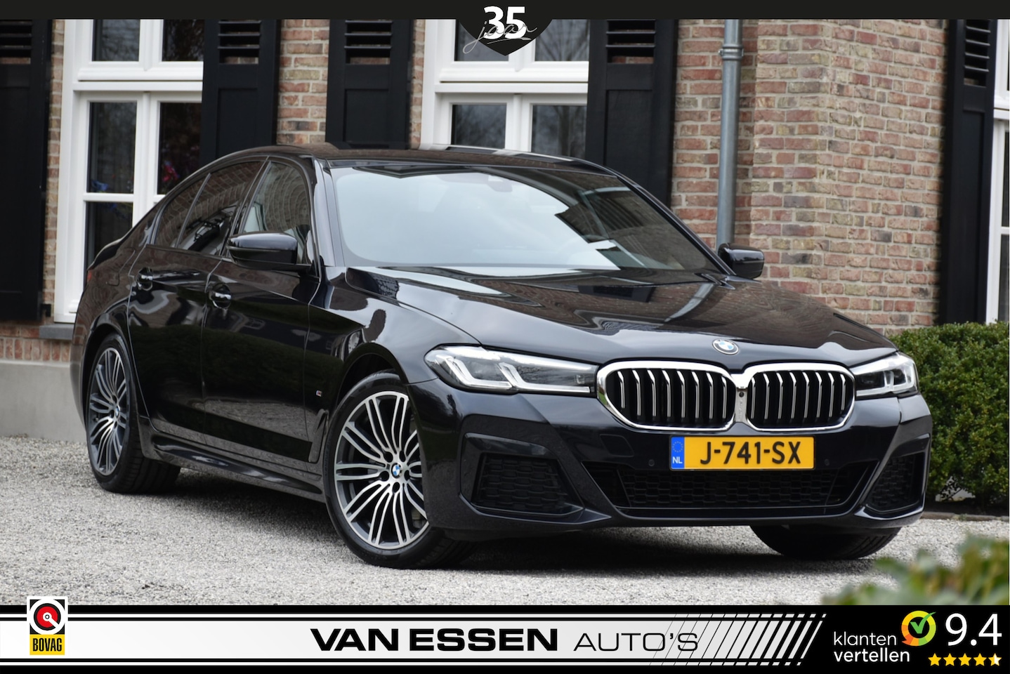 BMW 5-serie - 520i High Executive Edition M-Sport Navi Leder 360-Camera Led NL-Auto! - AutoWereld.nl