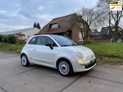 Fiat 500 - 1.2 Lounge|AUTOMAAT|BLUETOOTH|PANO DAK|AIRCO|LEDER|ONDERHOUDEN|NAP|2 KEYS