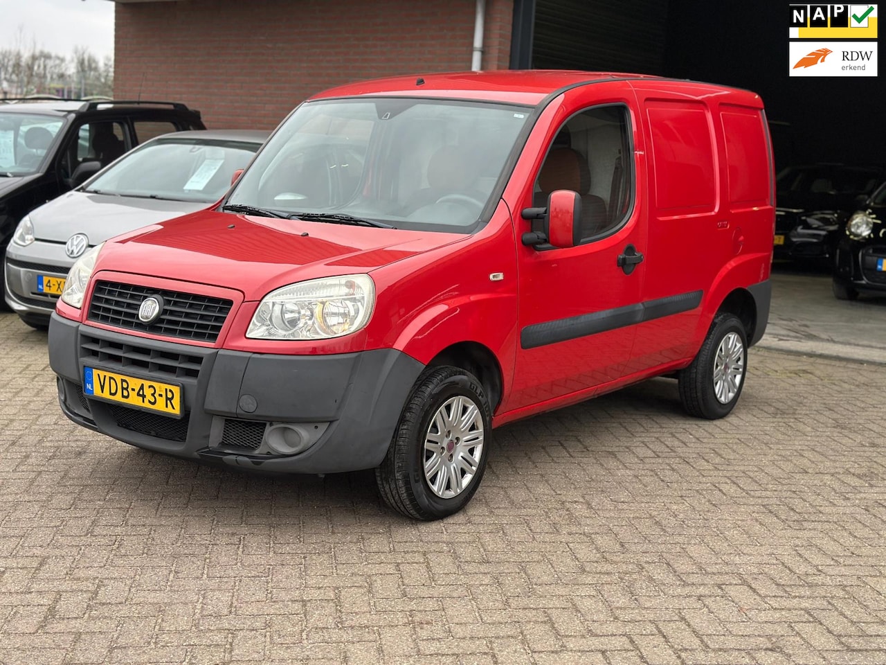 Fiat Doblò Cargo - FIAT 1.6 Benzine, INRUILKOOPJE!! RIJDT GOED!! - AutoWereld.nl