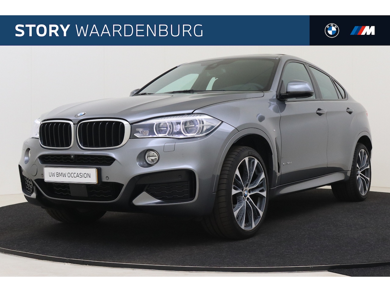 BMW X6 - xDrive30d High Executive Automaat / Schuif-kanteldak / Trekhaak / Achteruitrijcamera / Sof - AutoWereld.nl