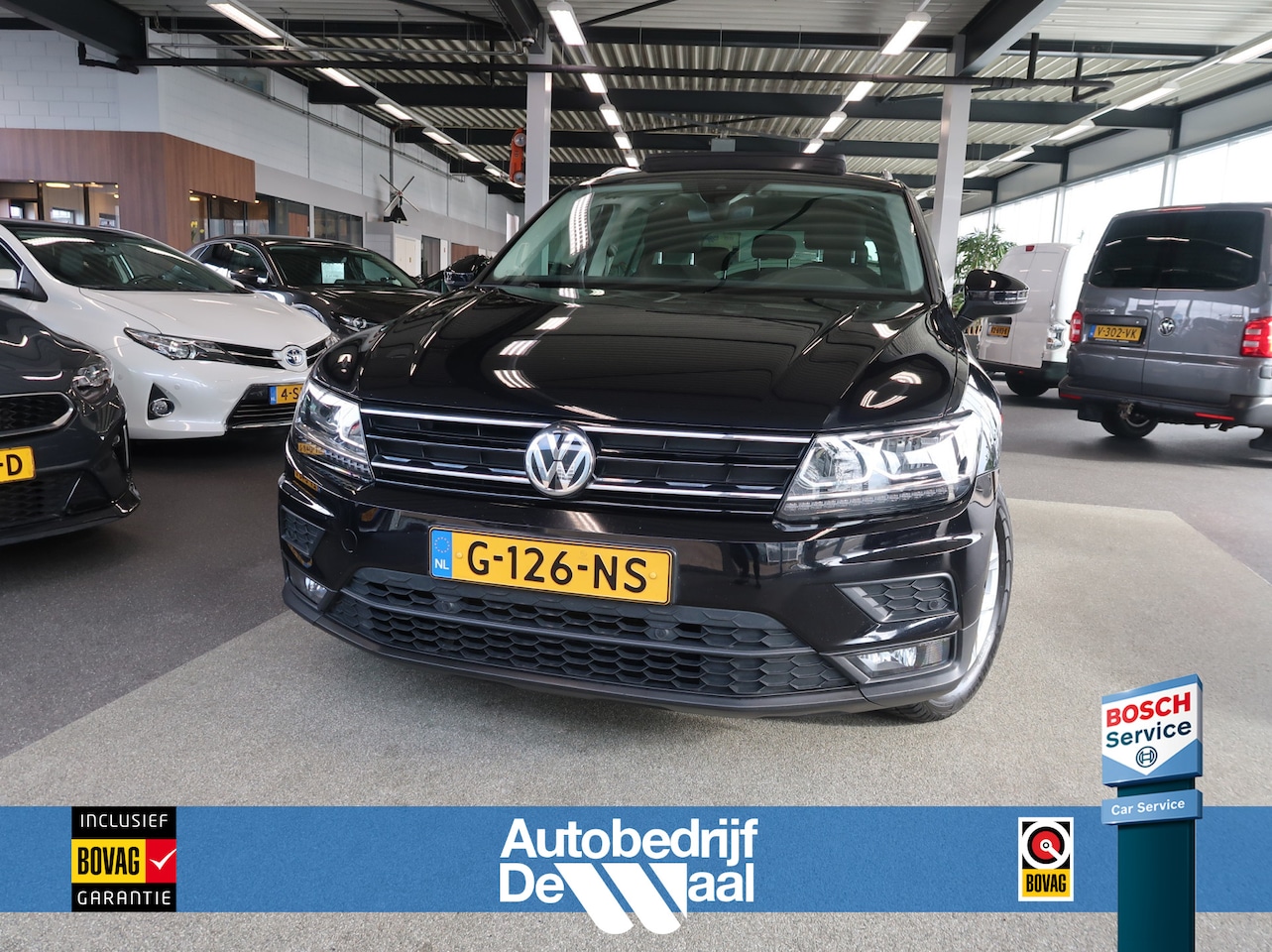 Volkswagen Tiguan - 1.5 TSi 110KW DSG Business SCHUIFDAK/CAMERA/KEYLESS/VIRTUAL/TREKH.WEGKLAPBAAR - AutoWereld.nl