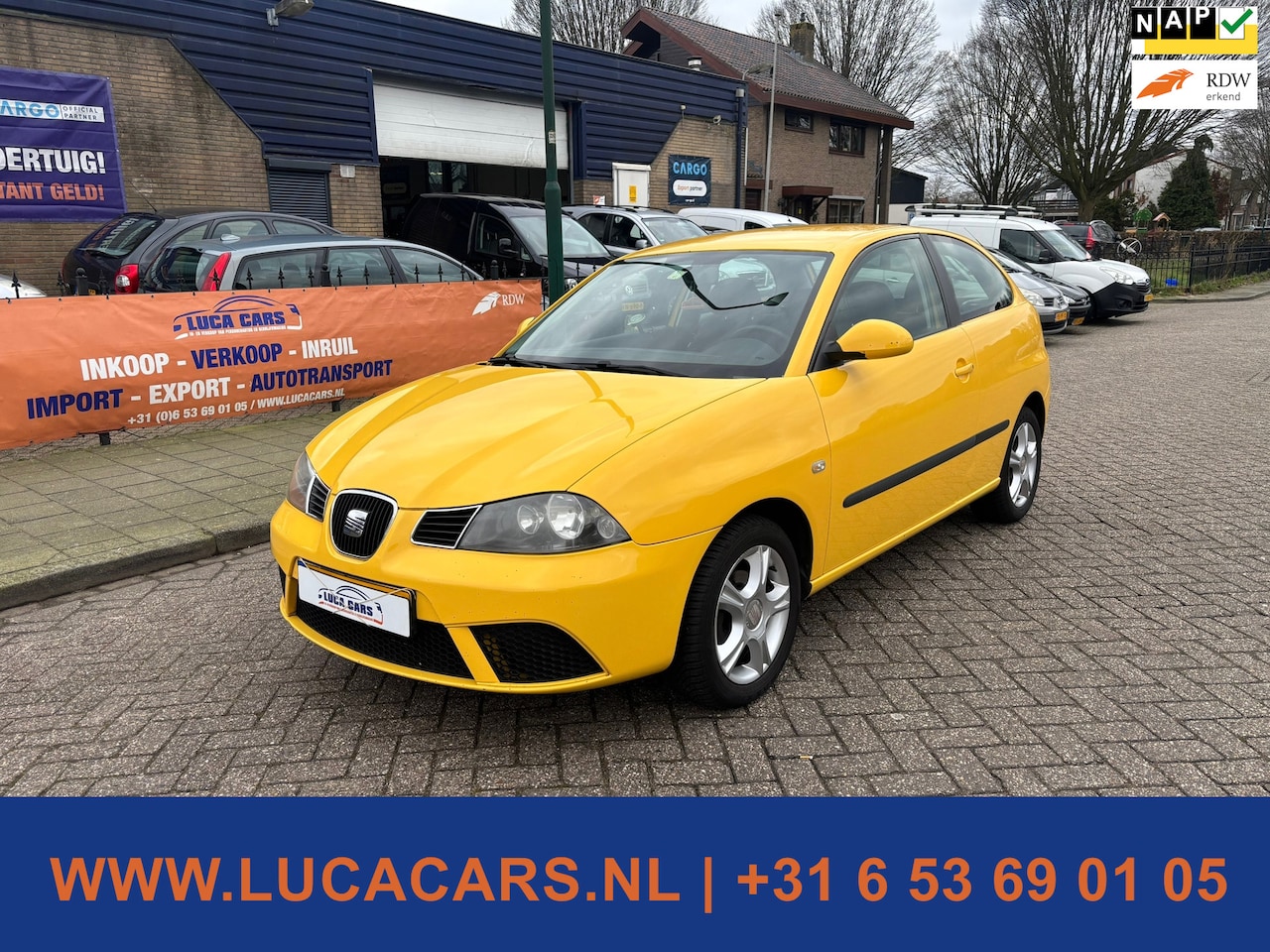 Seat Ibiza - 1.4-16V Trendstyle AIRCO APK 2X SLEUTEL - AutoWereld.nl