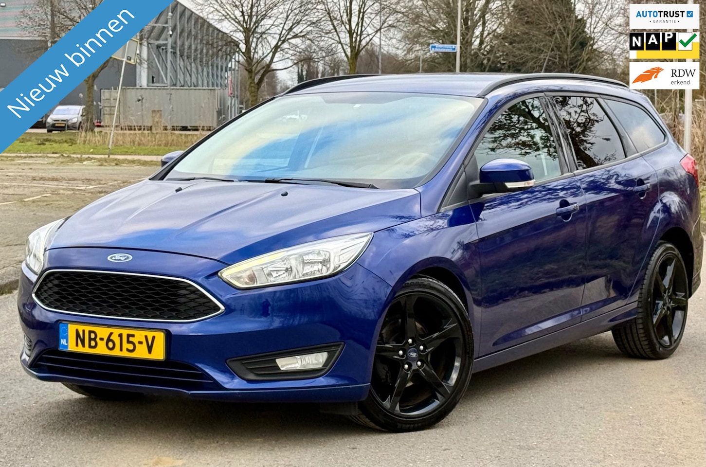 Ford Focus Wagon - 1.0 125PK Automaat| Leer| Navigatie!!! - AutoWereld.nl