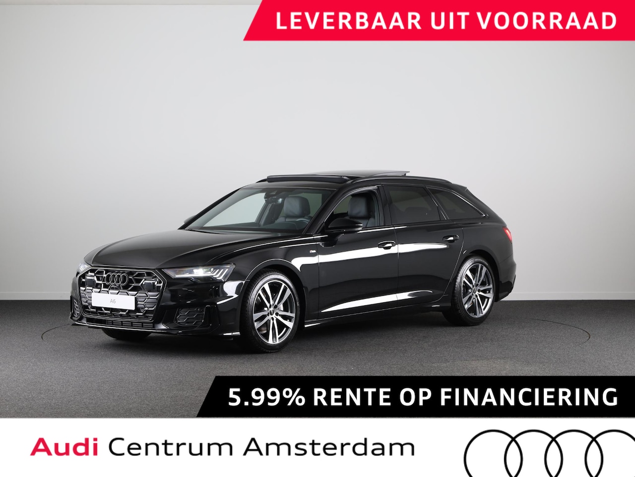 Audi A6 Avant - 40 TFSI S edition Competition Panoramadak, achteruitrijcamera, Optiekpakket zwart plus, st - AutoWereld.nl