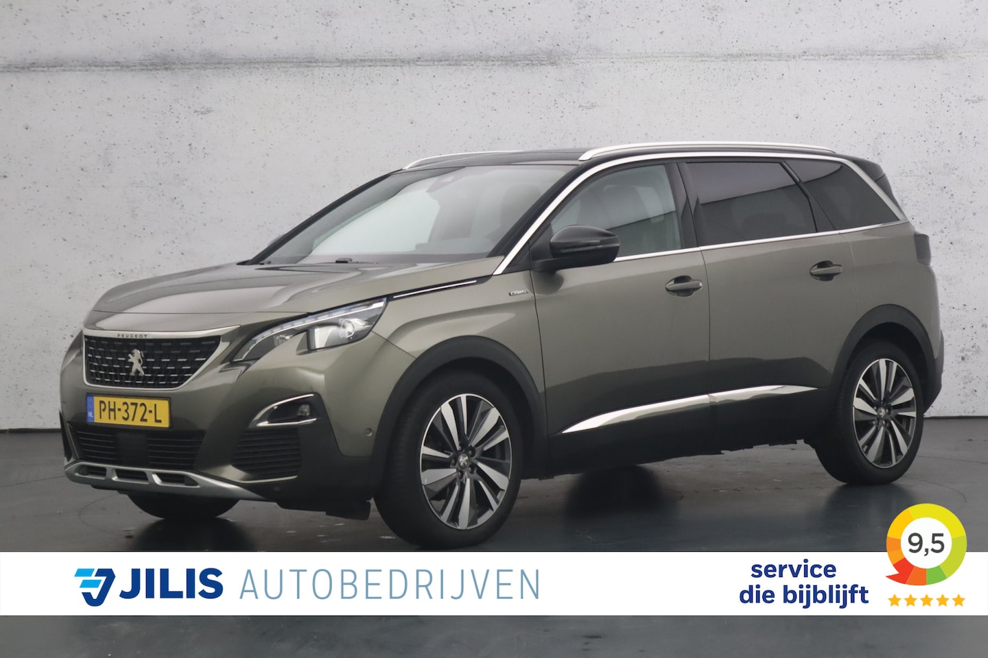 Peugeot 5008 - 1.2 PureTech GT-Line | Elektrisch glazen panoramadak | LED koplampen | Half lederen bekled - AutoWereld.nl