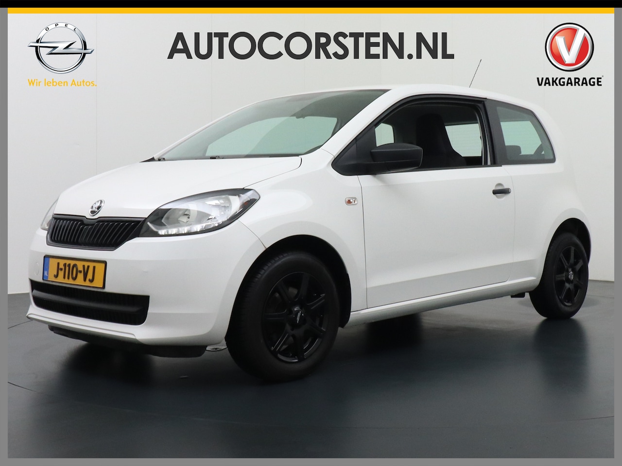 Skoda Citigo - 1.0I Ambition Airco Led Lmv 14" Electrische ramen Centrale vergrendeling met afstandsbedie - AutoWereld.nl