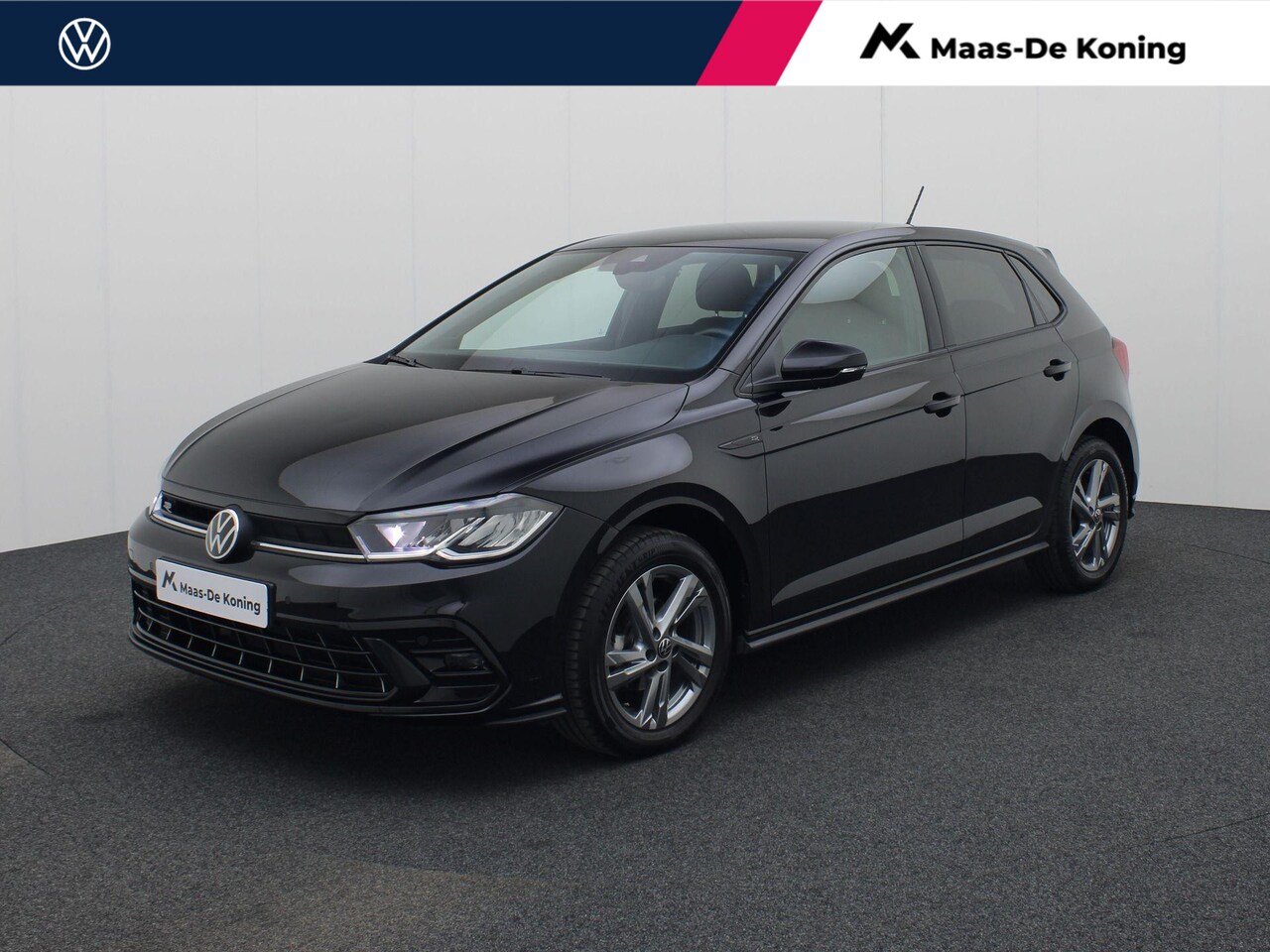 Volkswagen Polo - 1.0TSI/95PK R-Line · App connect · Parkeersensoren + camera · LED · Garantie tot februari - AutoWereld.nl