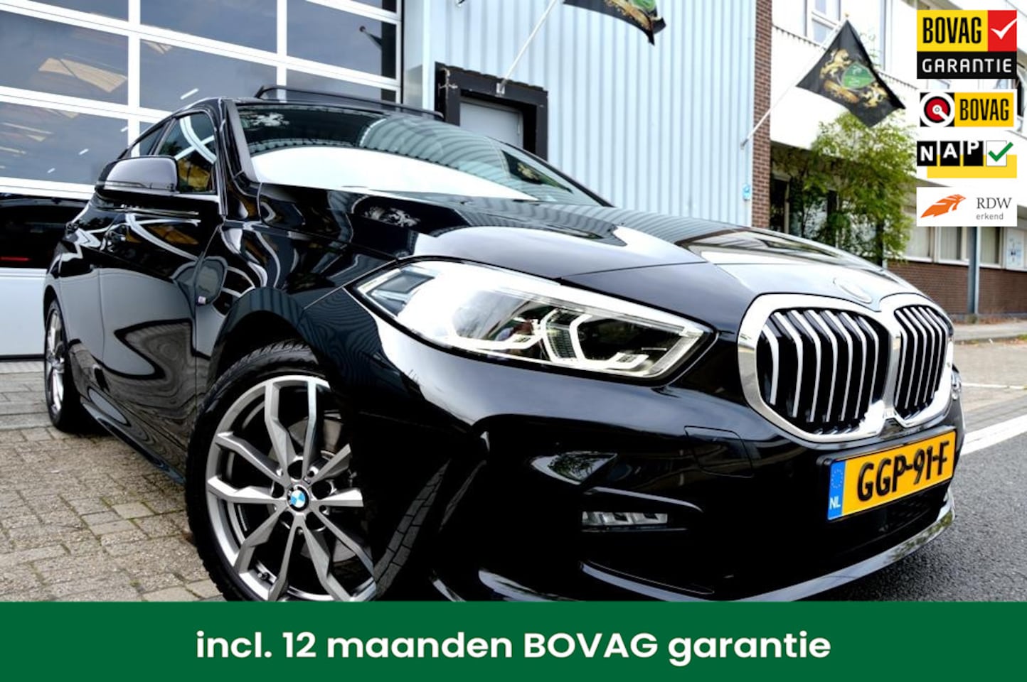 BMW 1-serie - 118i High Executive M-Sport CAM/LMV18/VIRTU/PANO - AutoWereld.nl